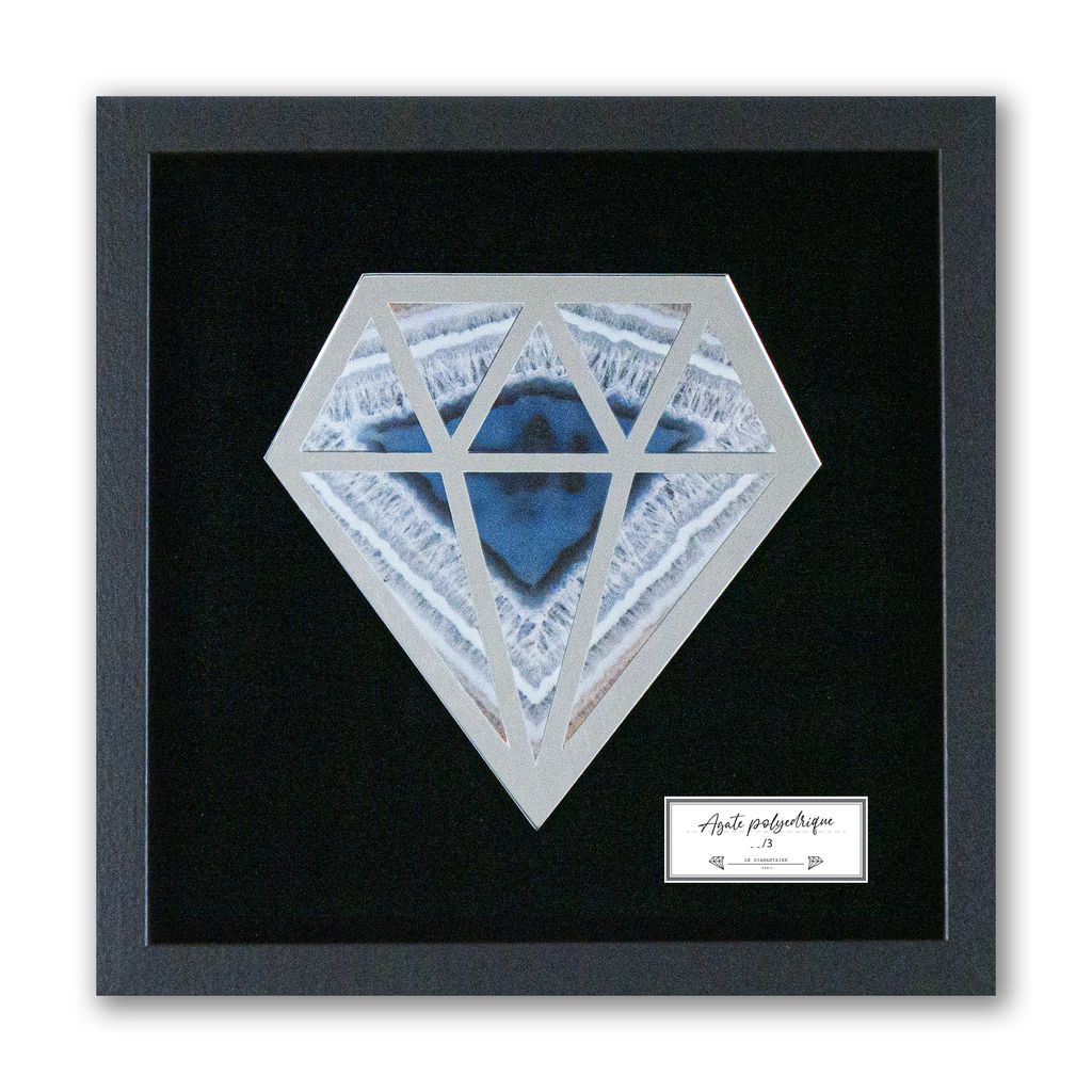 Le Diamantaire - Agate polyédrique