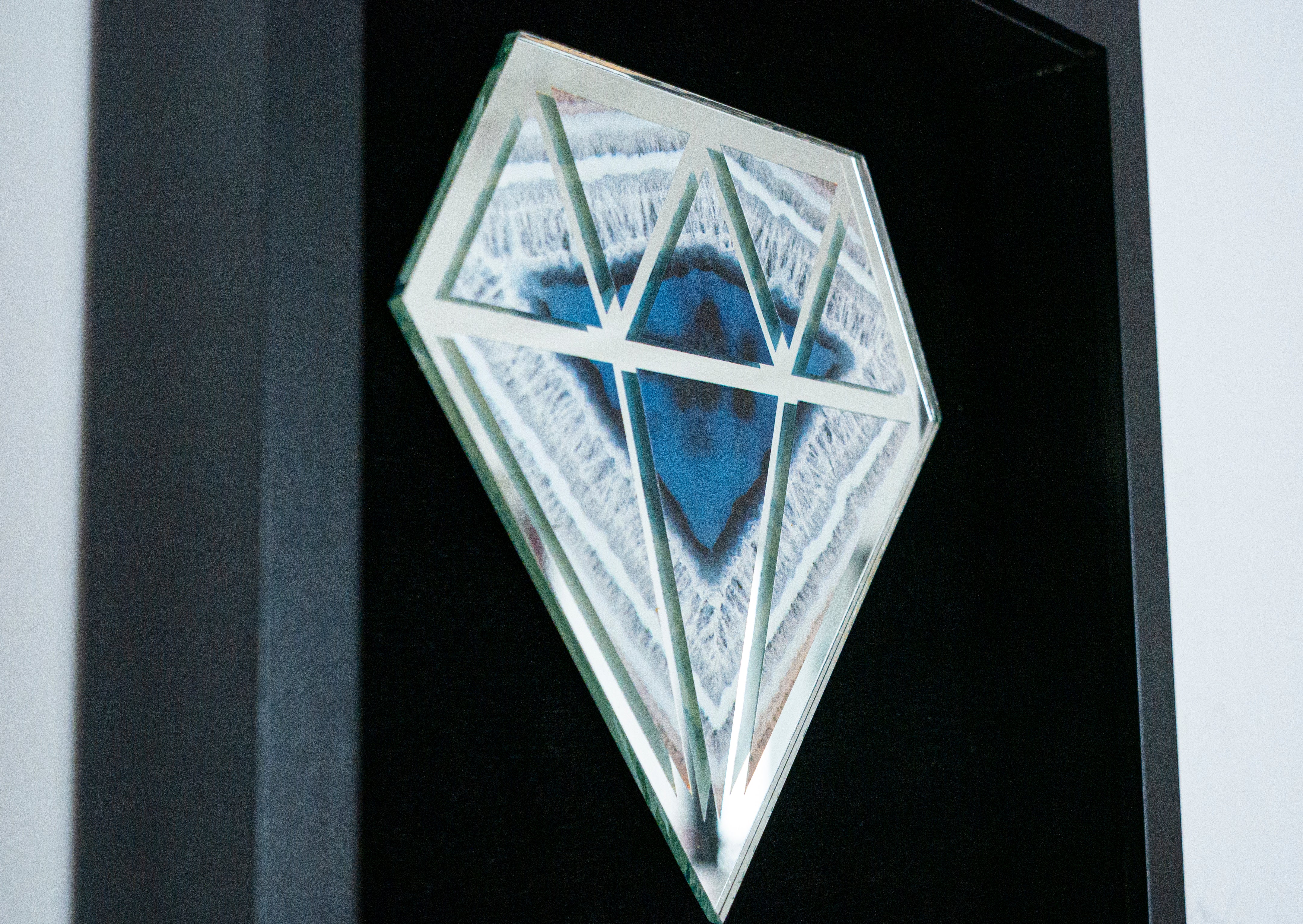 Le Diamantaire - Agate polyédrique XXL